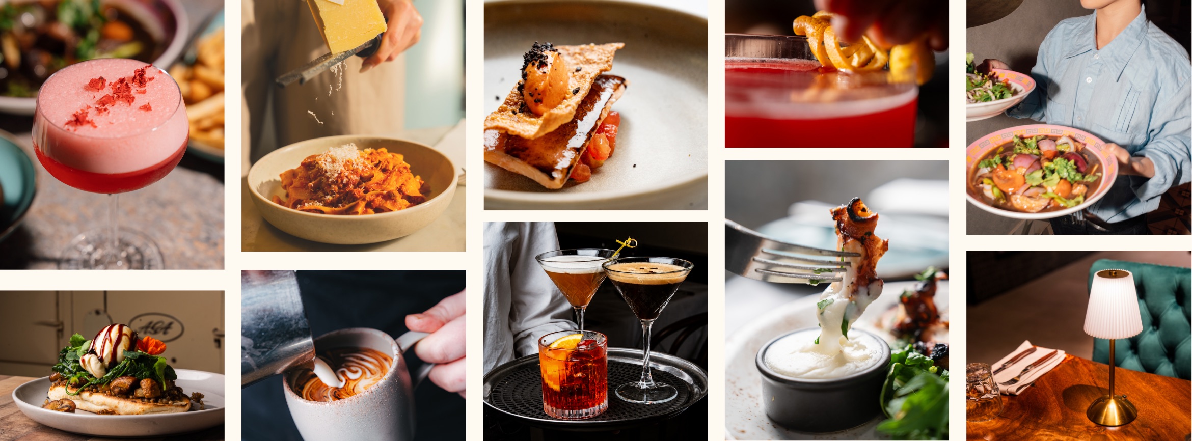 OLLO hospitality work, content, social, paid, delivery